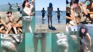 [FC2PPV-1515269] Number Limited >> Special Memories Of Summer ♥ My First Sea ♥ Genuine Virgin Like A Younger Brother ♥ A Private Video That Is Overwhelmed By Two Senior And Junior Men Who Are Messed Up And Made To Go Many Times ☆ [cen]