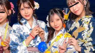 [VRNC-070] Pickup for house drinking! Guys excited by the cuteness of yukata beauties go wild with raw creampie sex!? [Ruru/Yui/Akari/Hinako] Ver. Akari & Hinako