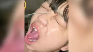 [FC2-PPV-4870633] College girl takes two full-speed 120km/h cumshots straight to the face and swallows